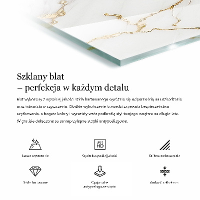 Blat de sticlă decorativă Mozaicuri decorative cu detalii