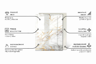 Blat de sticlă decorativă Mozaicuri decorative cu detalii