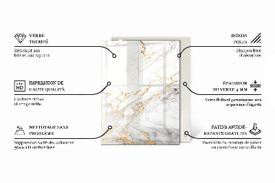 Blat de sticlă decorativă Mozaicuri decorative cu detalii
