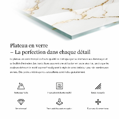Blat de sticlă decorativă Mozaicuri decorative cu detalii
