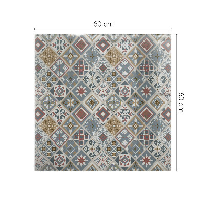 Blat de sticlă decorativă Mozaicuri decorative cu detalii