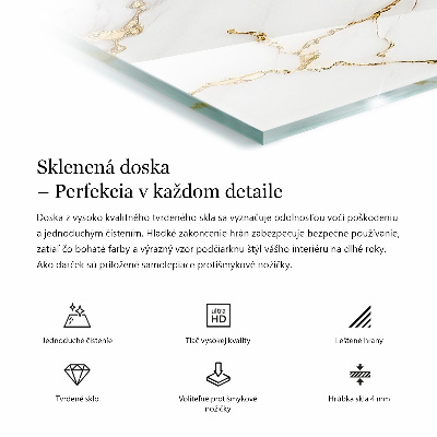 Blat de sticlă decorativă Motivul texturii de piatră