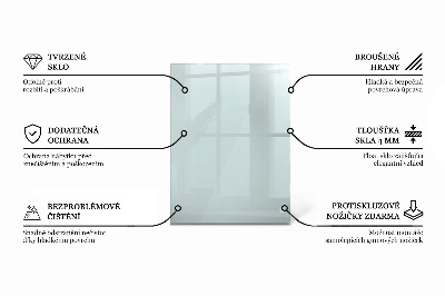 Blat masă terasă dreptunghiular transparent