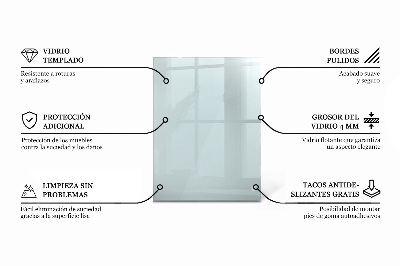 Blat masă terasă dreptunghiular transparent