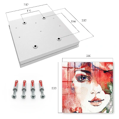 Cutii pentru chei Portretul unei femei