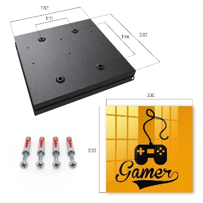 Cutii de chei Pad și cuvântul GAMER