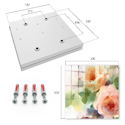 Cutii pentru chei Motiv floral