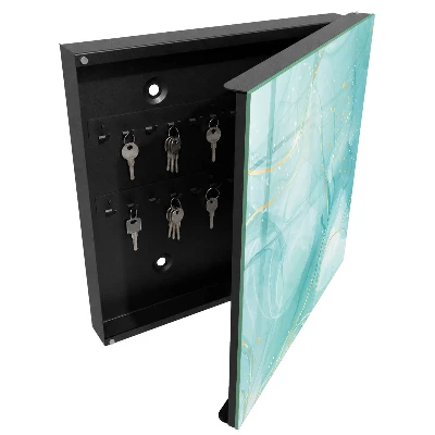 Cutie pentru chei design elegant turcoaz