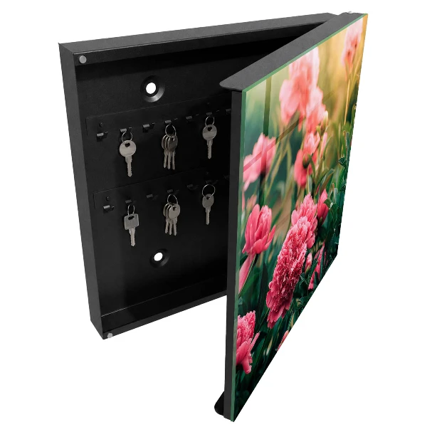 Cutii pentru chei Bujori roz