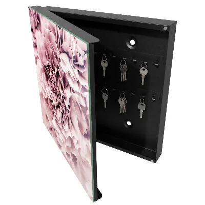 Cutii pentru chei Floare roz