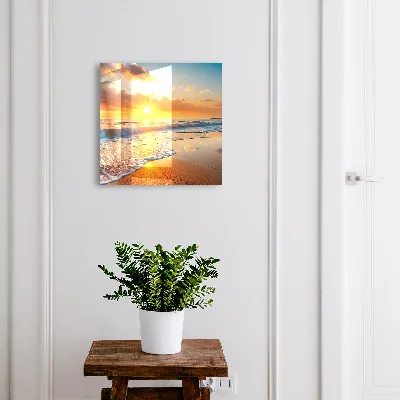 Cutii pentru chei apus de soare pe ocean