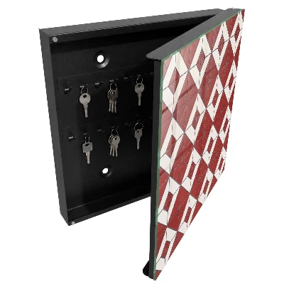 Cutii pentru chei Mozaic roșu