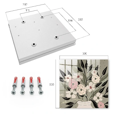 Cutii pentru chei Aranjament floral