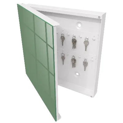 Cutii de chei Verde estompat