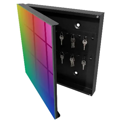 Cutii pentru chei gradient colorat