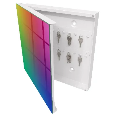 Cutii pentru chei gradient colorat