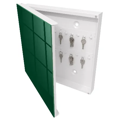 Cutii de chei Verde sticlă