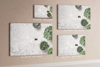 Panou din pluta Plante decorative