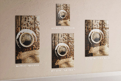 Tablă magnetică perete Ceașcă de cafea