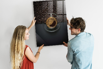 Tablă magnetică perete Cafea
