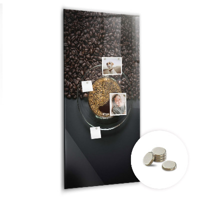 Tablă magnetică perete Cafea