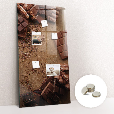 Tablă magnetică perete Tablete de ciocolata