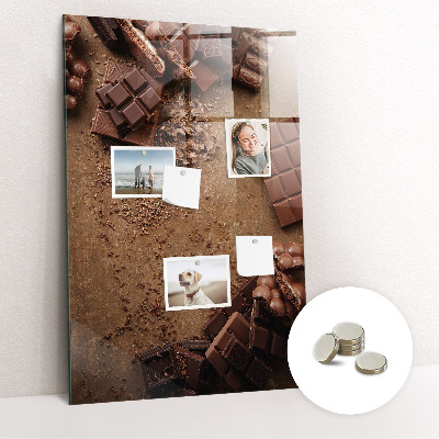 Tablă magnetică perete Tablete de ciocolata