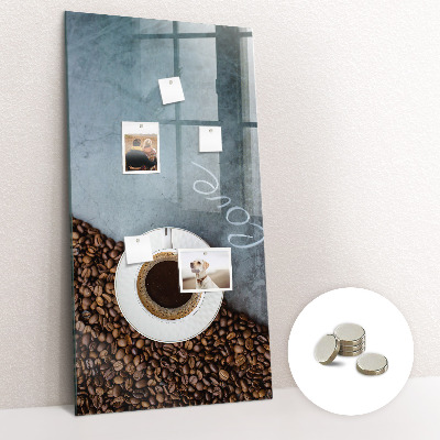 Tablă magnetică perete Ceașcă de cafea