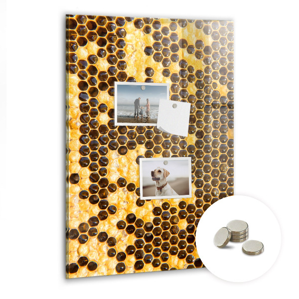 Tablă magnetică pentru magneti Fagure de miere
