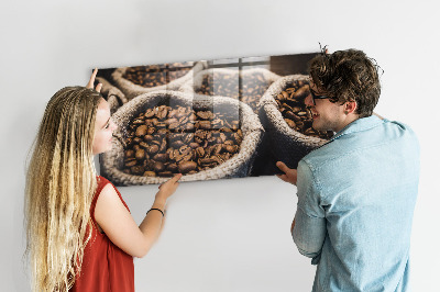 Tablă magnetică Pungi de cafea