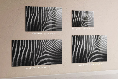 Tablă magnetică pentru copii Model de zebră