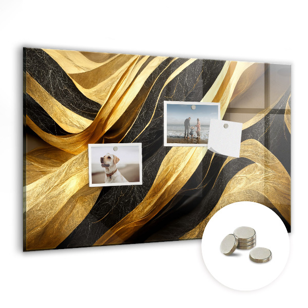 Tablă magnetică pentru perete Abstracție elegantă
