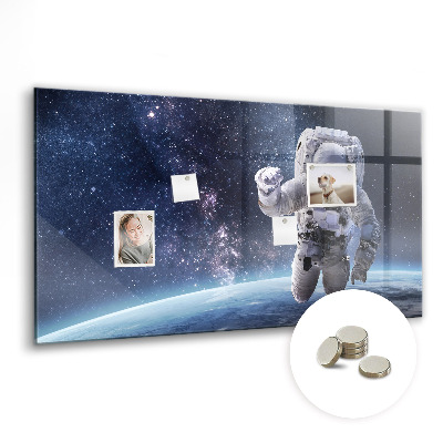 Tablă cu magneti pentru copii Astronaut