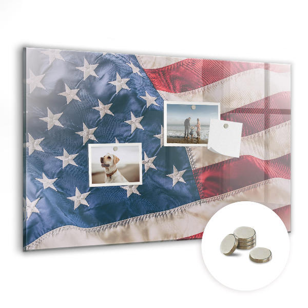 Tablă magnetică Steagul american