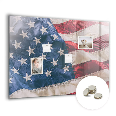 Tablă magnetică Steagul american