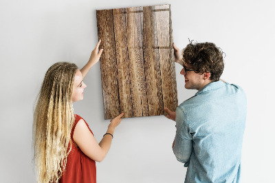 Tablă magnetică pentru magneti Textura lemnului
