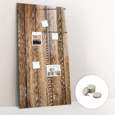 Tablă magnetică pentru magneti Textura lemnului
