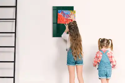 Tablă magnetică pentru scris cu model de frunze liniare