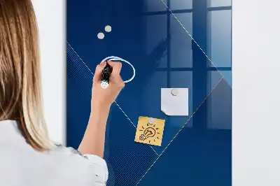 Tablă de desenat magnetică cu model decorativ