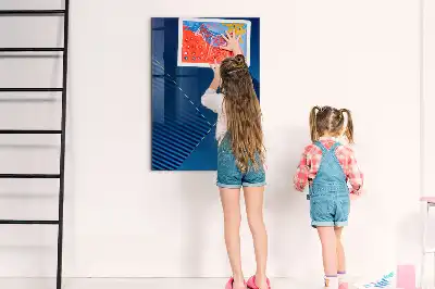 Tablă de desenat magnetică cu model decorativ