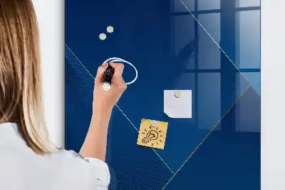 Tablă de desenat magnetică cu model decorativ