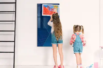 Tablă de desenat magnetică cu model decorativ
