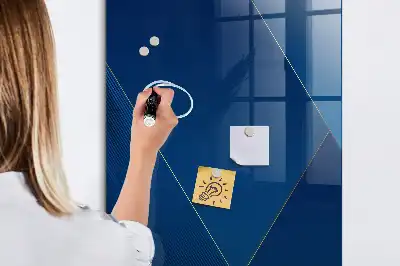 Tablă de desenat magnetică cu model decorativ