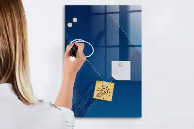 Tablă de desenat magnetică cu model decorativ