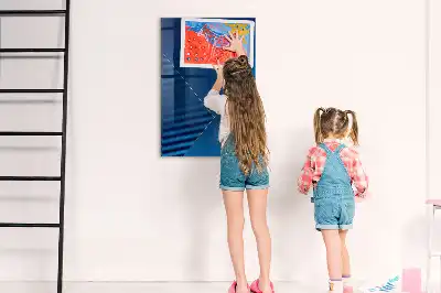 Tablă de desenat magnetică cu model decorativ
