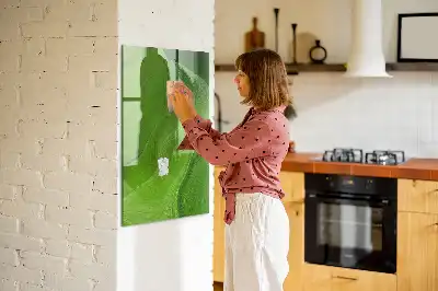 Tablă magnetică pentru scris model cu abstracție de valuri