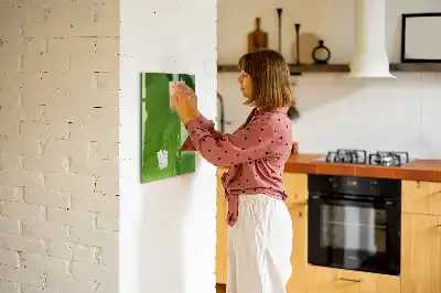 Tablă magnetică pentru scris model cu abstracție de valuri