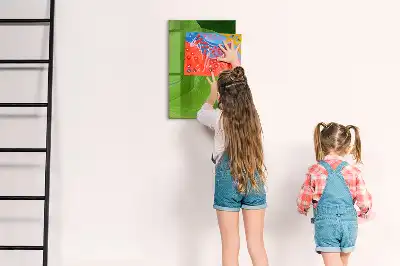 Tablă magnetică pentru scris model cu abstracție de valuri