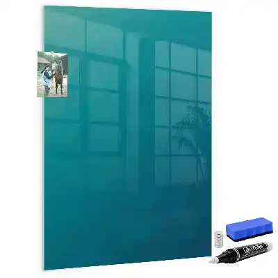 Tablă magnetică de desenat model cu abstracție geometrică