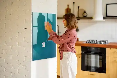 Tablă magnetică de desenat model cu abstracție geometrică